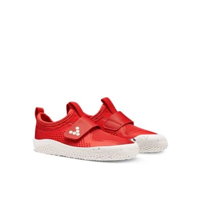 Chaussures d'école Vivobarefoot Primus Sport II Tout-petits - Rouge SDK385742